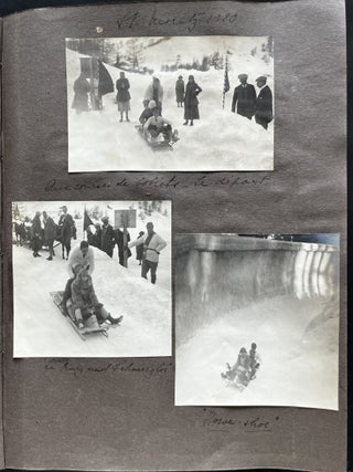 1916-1940 SERPIERI FAMILY PHOTO ALBUM ATHENS GREECE, LAURION MINES, ATHENIAN AND ROMAN RUINS