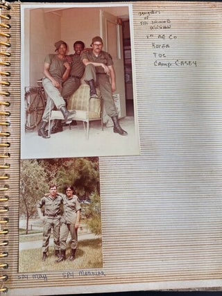 US MILITARY in SOUTH KOREA AFRICAN AMERICAN 1978-1988 PHOTO ALBUM LOT