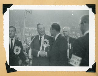1956 POLITICAL CONVENTIONS PHOTO ALBUM/SCRAPBOOK - PRESS