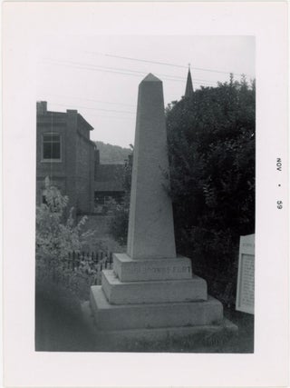 CIVIL WAR ERA UNION ARMY MONUMENTS, AMERICAN HISTORY PATRIOT SNAPSHOT PHOTOS 1957-1959