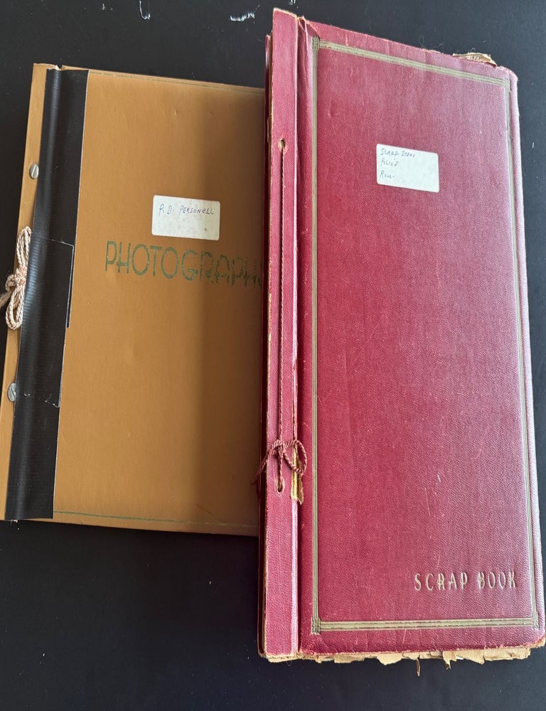 Item #1464 MONTEREY CA POLICE DEPT. ARCHIVE 1950s and 1960s SCRAPBOOKS PHOTO ALBUMS