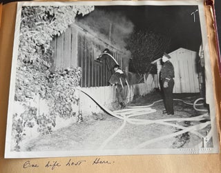 MONTEREY CA POLICE DEPT. ARCHIVE 1950s and 1960s SCRAPBOOKS PHOTO ALBUMS