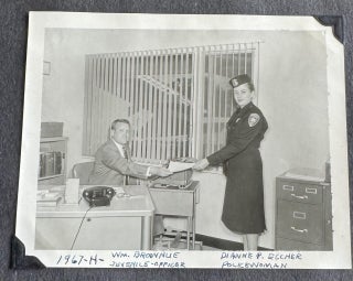 MONTEREY CA POLICE DEPT. ARCHIVE 1950s and 1960s SCRAPBOOKS PHOTO ALBUMS