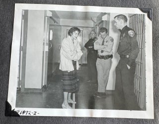 MONTEREY CA POLICE DEPT. ARCHIVE 1950s and 1960s SCRAPBOOKS PHOTO ALBUMS