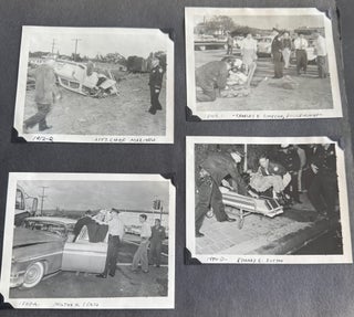 MONTEREY CA POLICE DEPT. ARCHIVE 1950s and 1960s SCRAPBOOKS PHOTO ALBUMS