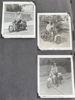 MONTEREY CA POLICE DEPT. ARCHIVE 1950s and 1960s SCRAPBOOKS PHOTO ALBUMS
