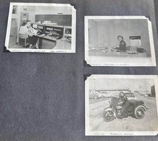 MONTEREY CA POLICE DEPT. ARCHIVE 1950s and 1960s SCRAPBOOKS PHOTO ALBUMS