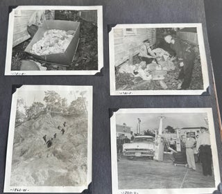 MONTEREY CA POLICE DEPT. ARCHIVE 1950s and 1960s SCRAPBOOKS PHOTO ALBUMS