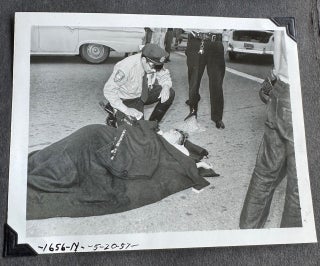 MONTEREY CA POLICE DEPT. ARCHIVE 1950s and 1960s SCRAPBOOKS PHOTO ALBUMS