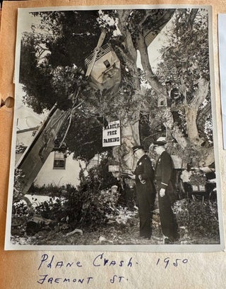 MONTEREY CA POLICE DEPT. ARCHIVE 1950s and 1960s SCRAPBOOKS PHOTO ALBUMS