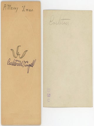 SCULPTOR CARLETON W. ANGELL SIGNED CATALOG OF WORKS, PHOTOS - UNIV. of MICHIGAN