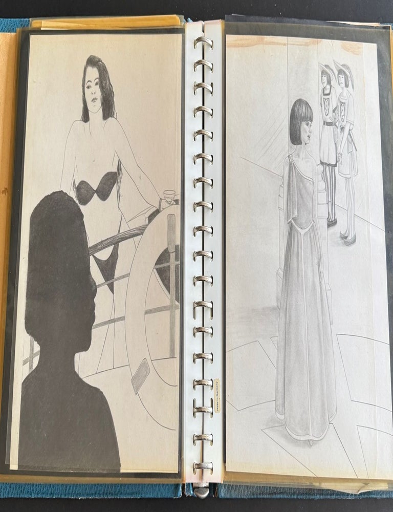 Item #1480 Unpublished Children&rsquo;s Book Artwork and Letters by Janet Rayner (Connecticut Artist, 1980s&ndash;1990s)