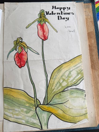 Unpublished Children’s Book Artwork and Letters by Janet Rayner (Connecticut Artist, 1980s–1990s)