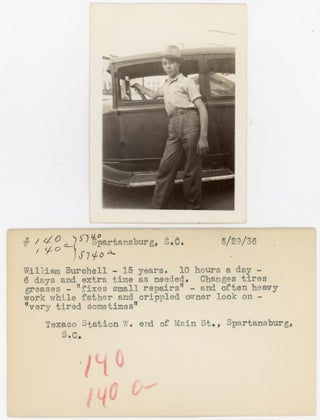 Unpublished Photographic Archive of the National Child Labor Committee, 1931–1953