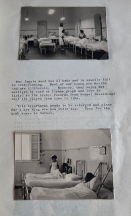 MISSIONARY NURSE at NAZARETH, ISRAEL HOSPITAL in the MID 1960s PHOTOS and TESTIMONY ALBUM