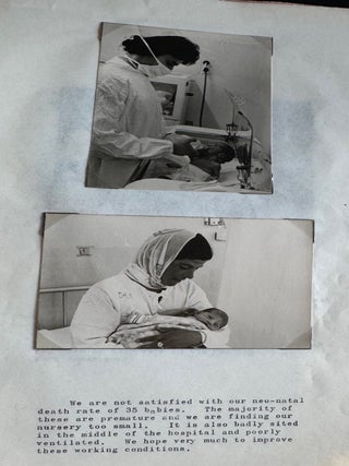 MISSIONARY NURSE at NAZARETH, ISRAEL HOSPITAL in the MID 1960s PHOTOS and TESTIMONY ALBUM