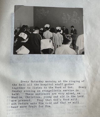 MISSIONARY NURSE at NAZARETH, ISRAEL HOSPITAL in the MID 1960s PHOTOS and TESTIMONY ALBUM