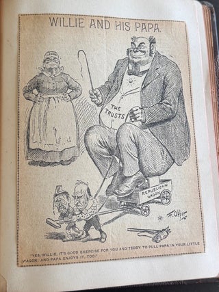 Opper Political Cartoon Scrapbook, New York Journal 1900–01 (McKinley & Roosevelt)