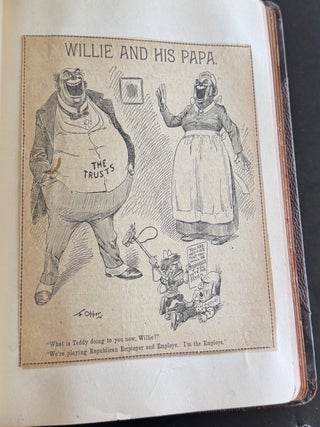 Opper Political Cartoon Scrapbook, New York Journal 1900–01 (McKinley & Roosevelt)