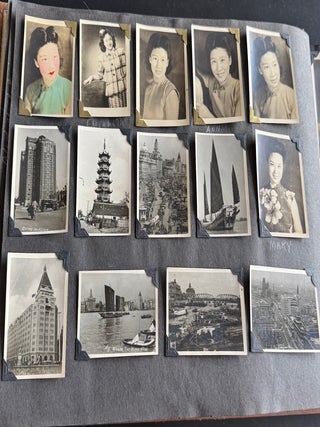 WWII Pacific Theatre Photo Album: Guam, Shanghai, China, and Pan American &ldquo;China Clipper&rdquo;