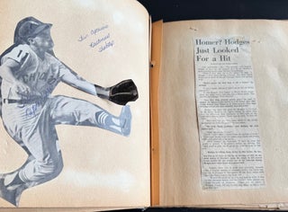 DODGERS BASEBALL STATS & RECORDS SCRAPBOOK, 1959–1961