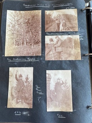 Century Road Club of America Photograph Album, 1899–1905; Compiled by Founder Charles P. Staubach; New York and Connecticut