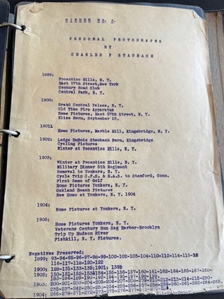 Century Road Club of America Photograph Album, 1899–1905; Compiled by Founder Charles P. Staubach; New York and Connecticut