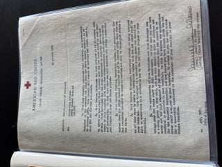 WORLD WAR II RED CROSS NURSE DOCUMENTS – JAPAN, FUKUOKA, KYUSHU, 1945–1946