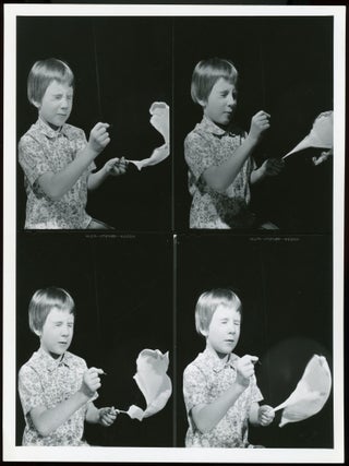CHILDREN POPPING BALLOONS SERIES OF PHOTOS BY CHARLIE MILLER OF MIT