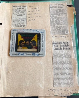 Dust Bowl Era Scrapbooks of Marguerite Dial/Ward, 1925–1936; Texas to California