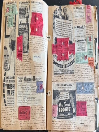 Dust Bowl Era Scrapbooks of Marguerite Dial/Ward, 1925–1936; Texas to California