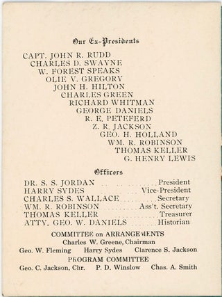 Archive of Olie V. Gregory, African American Writer, Historian, and Civic Leader, Springfield, Ohio, 1850s–1969
