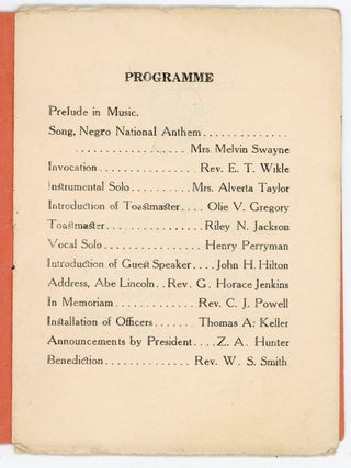 Archive of Olie V. Gregory, African American Writer, Historian, and Civic Leader, Springfield, Ohio, 1850s–1969