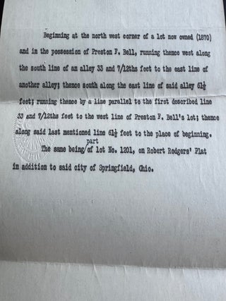 Archive of Olie V. Gregory, African American Writer, Historian, and Civic Leader, Springfield, Ohio, 1850s–1969