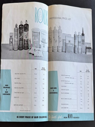 Archive of 1960s Hair Color Swatch Books & Salon Guides