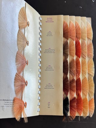 Archive of 1960s Hair Color Swatch Books & Salon Guides