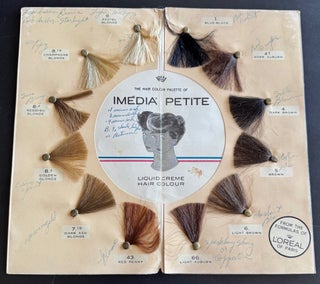 Archive of 1960s Hair Color Swatch Books & Salon Guides