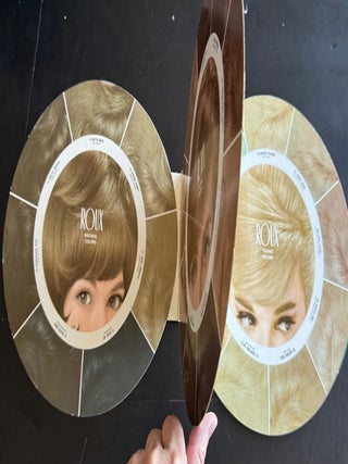 Archive of 1960s Hair Color Swatch Books & Salon Guides