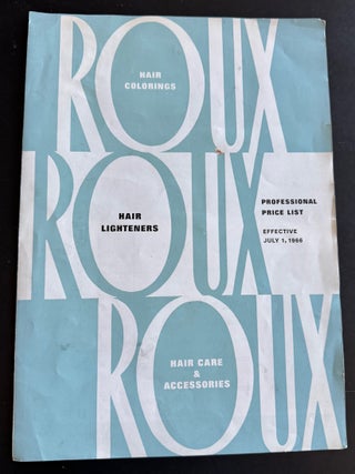 Archive of 1960s Hair Color Swatch Books & Salon Guides