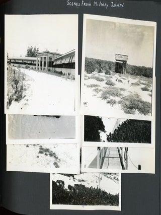 HAWAII - MIDWAY ISLAND, etc SAILOR on USS BEAVER in MID 1930s PHOTO ALBUM