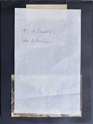 SOUTHERN SNAPSHOT PHOTO ALBUM 1913-1914