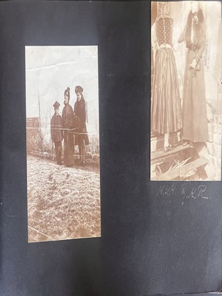 1903-1909 BILLINGS MONTANA TO BERLIN GERMANY HELEN BROOKE HERFORD FAMILY PHOTO ALBUM