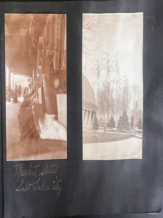 1903-1909 BILLINGS MONTANA TO BERLIN GERMANY HELEN BROOKE HERFORD FAMILY PHOTO ALBUM