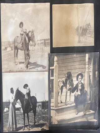 1903-1909 BILLINGS MONTANA TO BERLIN GERMANY HELEN BROOKE HERFORD FAMILY PHOTO ALBUM
