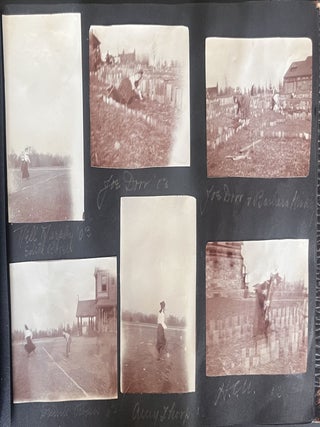 1903-1909 BILLINGS MONTANA TO BERLIN GERMANY HELEN BROOKE HERFORD FAMILY PHOTO ALBUM