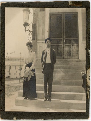 MAUD RAYMOND & GUS ROGERS VAUDEVILLE PHOTOGRAPH ARCHIVE EARLY CAREER PORTRAITS, &ldquo;TOPSY&rdquo; AT UNION SQUARE ACADEMY OF MUSIC, AND TOURING PHOTOS, 1895&ndash;c.1905