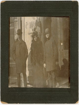 MAUD RAYMOND & GUS ROGERS VAUDEVILLE PHOTOGRAPH ARCHIVE EARLY CAREER PORTRAITS, &ldquo;TOPSY&rdquo; AT UNION SQUARE ACADEMY OF MUSIC, AND TOURING PHOTOS, 1895&ndash;c.1905