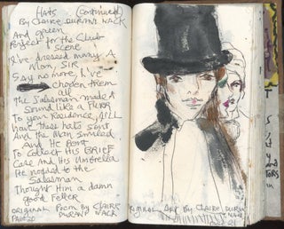 CONNECT & DISCONNECT — CLAIRE DURANI NACK ARTIST BOOK — SELF-PORTRAIT COVERS — POEMS, COLLAGE, NUDES — 2001