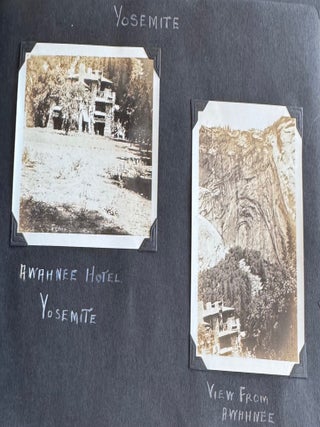 California–Yellowstone–Yosemite Photo Album (1929 & 1932–33) — 165 Captioned Travel Snapshots
