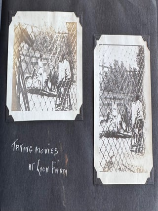 California–Yellowstone–Yosemite Photo Album (1929 & 1932–33) — 165 Captioned Travel Snapshots